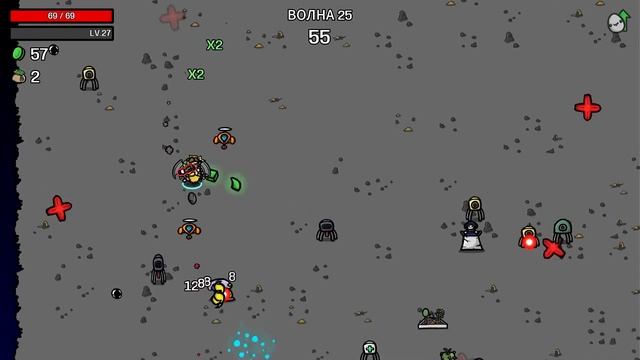 Brotato | Однорукий пират (часть 2) 20-27 лвл #бротато #brotato #ро? смотреть онлайн