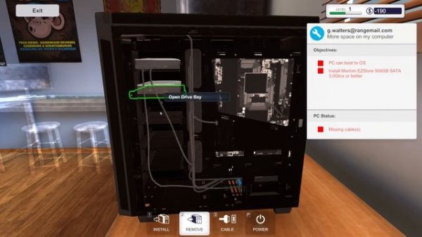 СОБИРАЕМ МОЩНЫЕ ИГРОВЫЕ PC #1 - PC Building Simulator