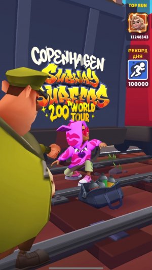 Subway Surfers таинственный понедельник