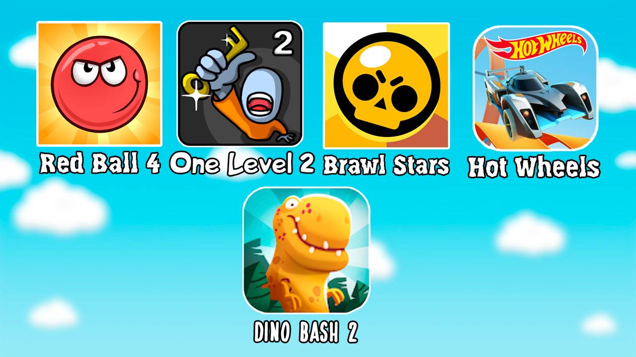 Красный Шарик Бравл Старс Побег из Тюрьмы 2 Дино Беш 2 Ред Бол Хот Вилс смотреть онлайн