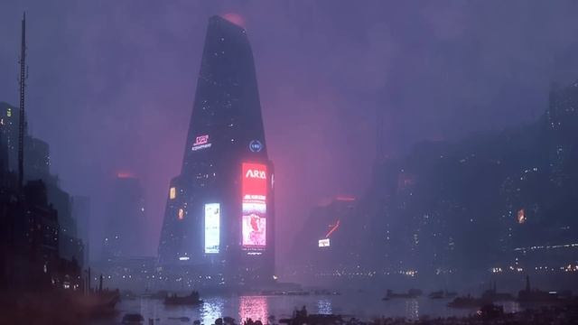Drifting Nights   Ethereal Blade Runner Ambient Music
