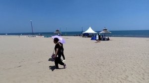 Китай, г. Бэйдайхэ, аквапарк, пляж