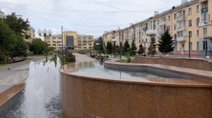 Красноярск. Фонтан у ДК 1Мая
