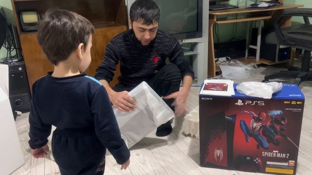 Распаковка PS5 Spiderman 2 Limited Edition