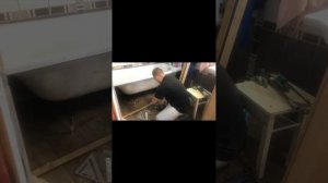 Экран под ванну из ламината, своими руками!