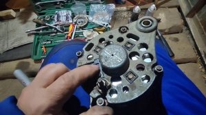 Ремонт генератора 42 Ампера, на ниве 2121.