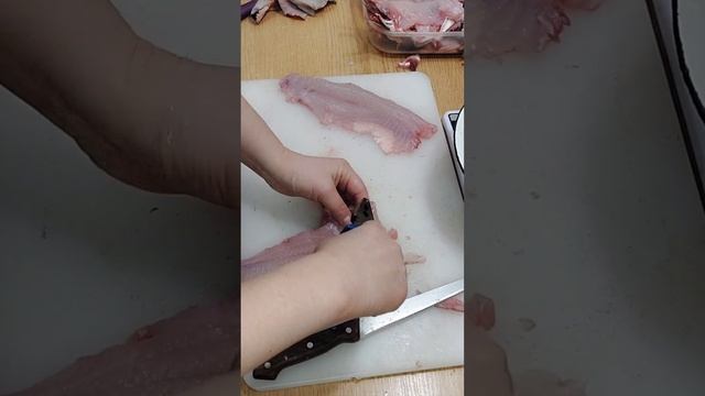 Рыбные чипсы🐟 (джерки из рыбы). Из карпа, толстолоба, с смотреть онлайн