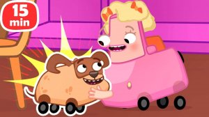 Озорная Автосемейка Вилзи. Смех и приключения машинок!