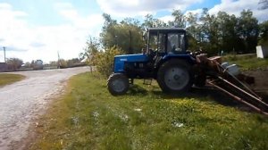 Сельский ТРАКТОРИСТ или ТРАКТОР ЛЮБВИ Беларус 920 Как мы используем трактор #vseklevo #синийтрактор