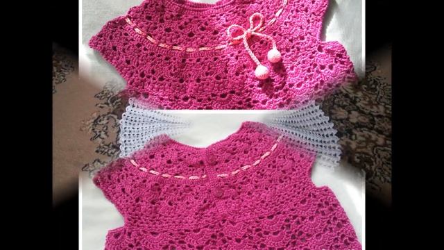 Вязаные Детские Платья Крючком - 2019 / Knitted Baby Dresses Crochet / Strickbabykleider Haken