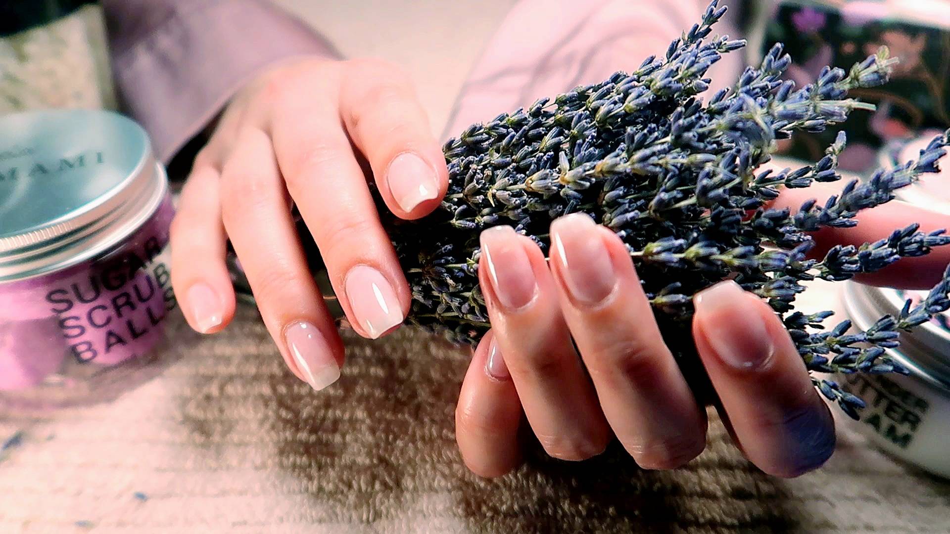 ASMR ~• Лавандовый СПА для рук •~ АСМР / На английском! смотреть онлайн