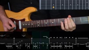 Как играть КИНО - Песня без слов на гитаре (Партия Касп?