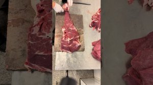 Говядина ляжка разделка #meat #food #говядина #steak #beef #бурге