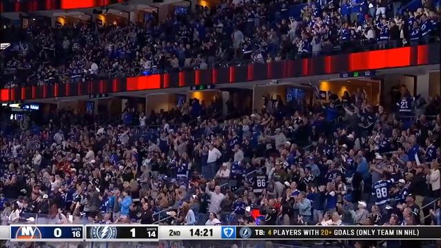 Тампа-Бэй Лайтнинг - Нью-Йорк Айлендерс НХЛ Регулярный смотреть онлайн