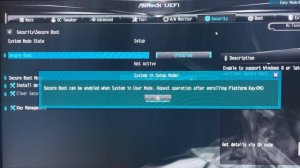 Ошибка: «Please Enable Secure Boot Needs to Continue»