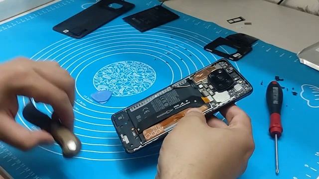 Poco X3 NFC Замена АКБ вздулся аккумулятор