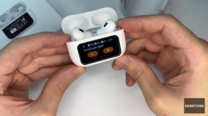 AIRPODS PRO 2 С РАБОЧИМ ДИСПЛЕЕМ. ОБЗОР. ЛУЧШАЯ КОПИЯ НАУШНИ?