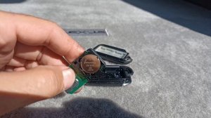 Замена батарейки в ключе Lexus RX350
