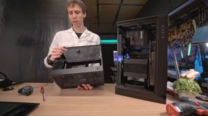 ЖАРЮ 14600KF в корпусе Deepcool CH270...