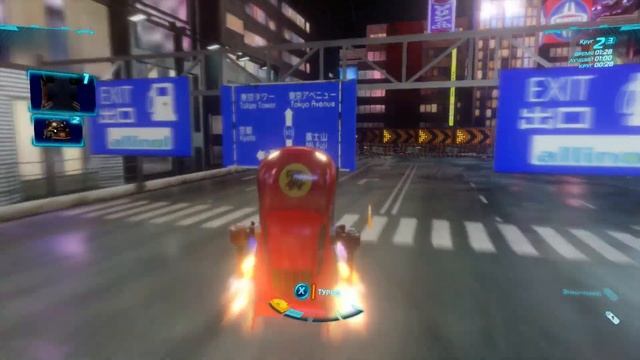 Тачки 2 (Xbox 360) - Боевой Заезд - Спринт "Гинза" - Дракон Мол смотреть онлайн