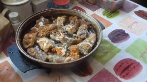 Щука жареная в манке С лучком и морковкой