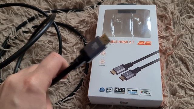 Відеоогляд MOYO - Кабель HDMI 2 Е (AM/AM) v2.1 Ultra High Speed 3m, Black (2EW-114 смотреть онлайн