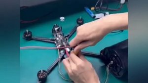 подключение оптоволокна к дрону