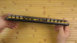 Розпаковка Logitech POP Keys Wireless Mechanical Keyboard Blast Yellow (920-010716)