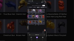 Как соединить волосы в роблоксе 2025 году !!😧