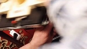 Вязание  на вязальной машине Нева 5 чалма-повязка