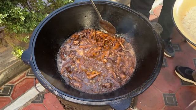 UZBEK CHAYHANA PILAF, ЧАЙХАНСКИЙ ПЛОВ