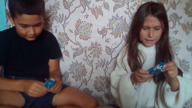 распаковка ЗАЗУАГИ тату и конфета