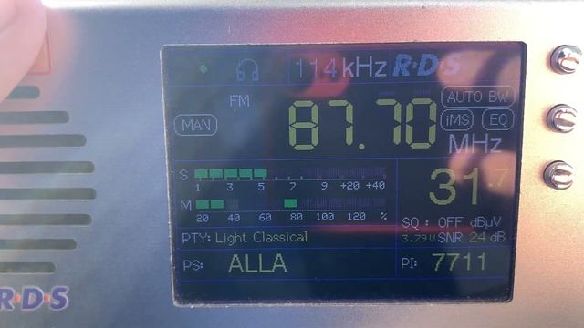 [Tropo] - 87.7 MHz - Радио Дача (Крымск, 303 км) 2 RDS смотреть онлайн