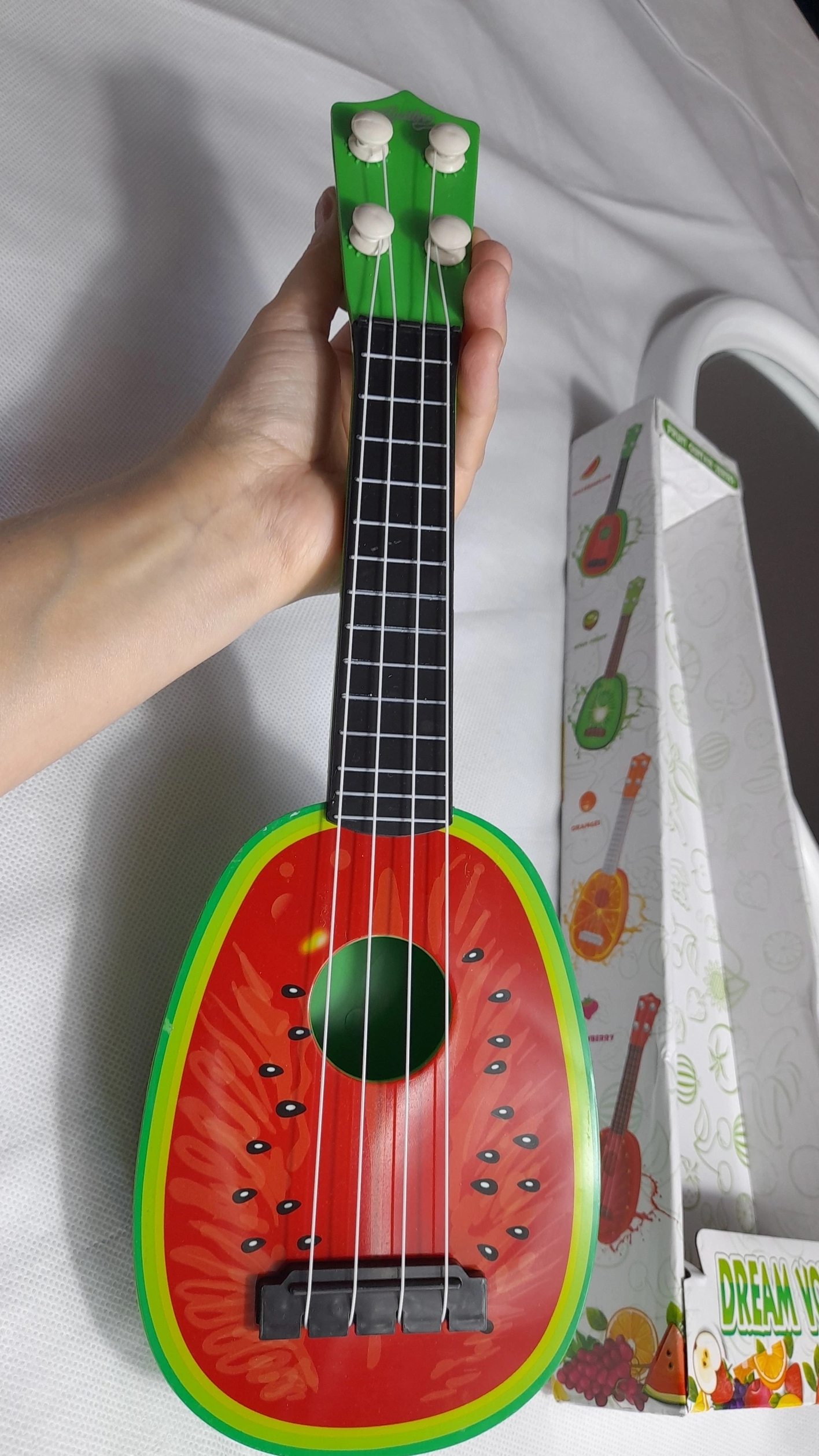 Игрушка музыкальная Dream Voice "Гитара Арбуз". Мой отзыв смотреть онлайн