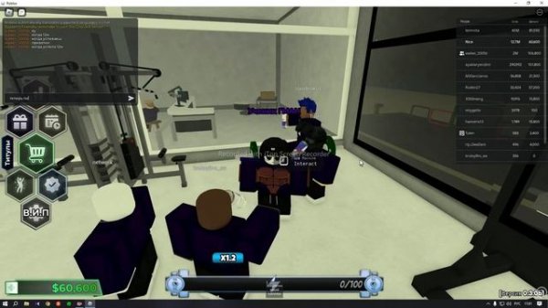 Как сделать бесконечную энергию в Untitled Gym Game