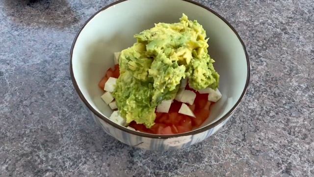 САЛАТ ИЗ АВОКАДО🥑 ГУАКАМОЛЕ С ИЗЮМИНКОЙ🟢Not Your Usual Guaca
