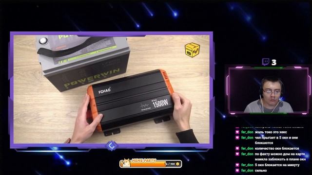 📦 LiFePO4 аккумулятор POWERWIN BT100 100Ah 12.8V 🏡 - Повербанк ( КАНА