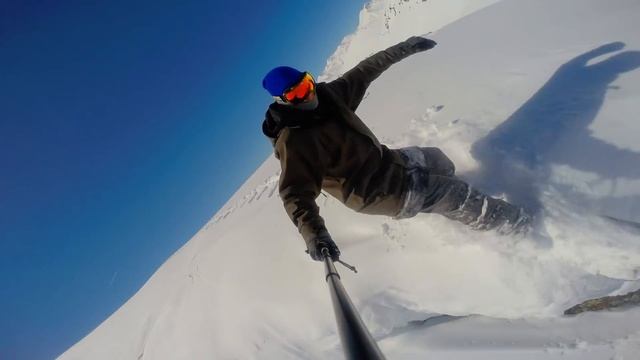 Катание на сноуборде от Феди за сезон 16/17 смотреть онлайн