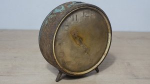 Реставрация очень ржавых «Янтарь». Реставрация старых часов.