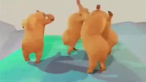Медведи флексят под разную музыку