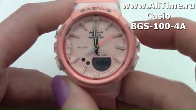 Обзор. Японские наручные часы Casio BGS-100-4A