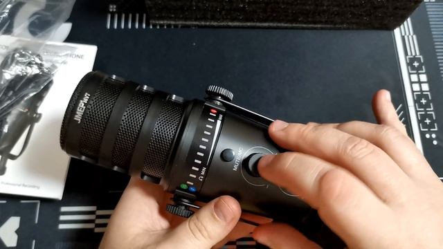 Распаковка и тест микрофона JMEP MV7(Semnlan LM10 или ZealSound MU7)