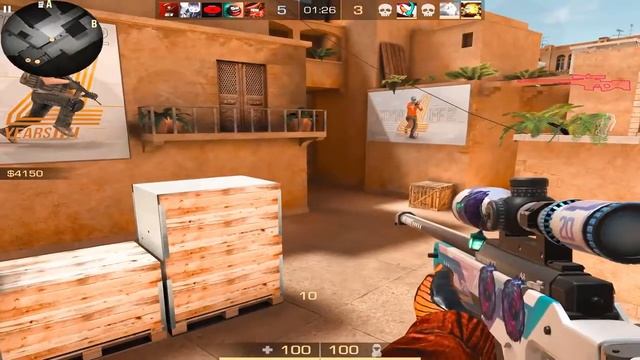 Edit с вырезками из игры топов по STANDOFF 2