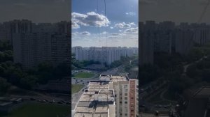 Вид на Москву с 24 этажа.