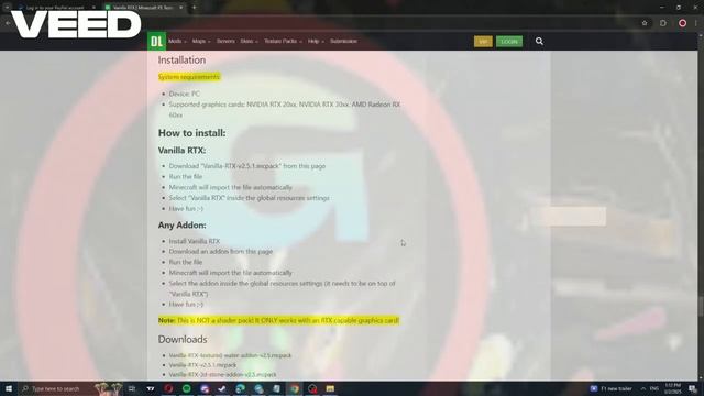 Как скачать и установить шейдеры на Minecraft Bedrock смотреть онлайн