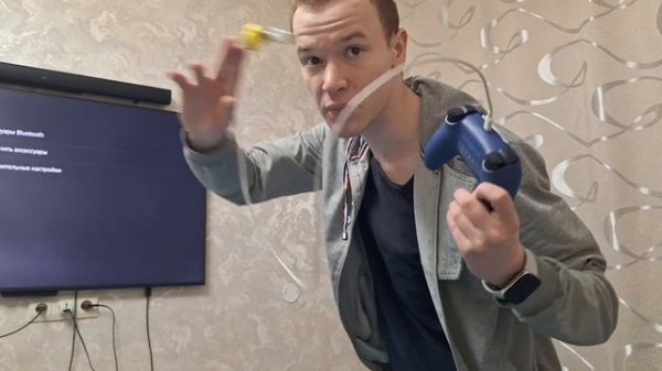 как подключить новый dualsense к PS5