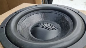 Сабвуфер AMP MASS 800 12D2 BMW X5 E53