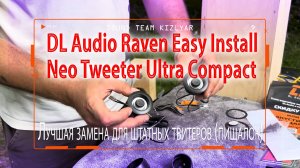 Лучшая замена для штатных твитеров (пищалок). DL Audio Raven Easy Install Neo Tweeter Ultra Compact