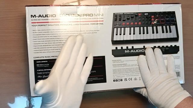 M-Audio Oxygen mini - одна из лучших классических мини MIDI-клави? смотреть онлайн