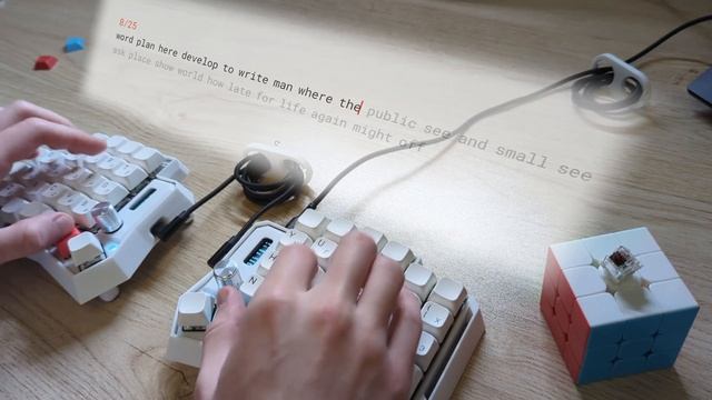 Gateron Brown G Pro 3.0 - тест печати смотреть онлайн